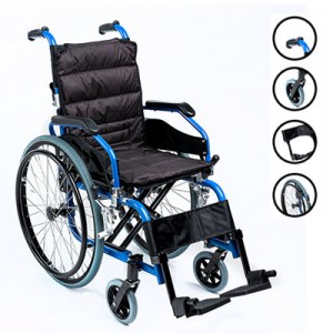 Junior, Light Aluminium Folding Childs Wheelchair.